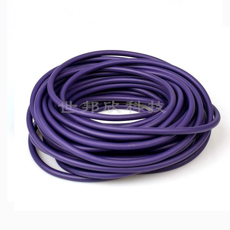 高彈力紫色乳膠管皮筋