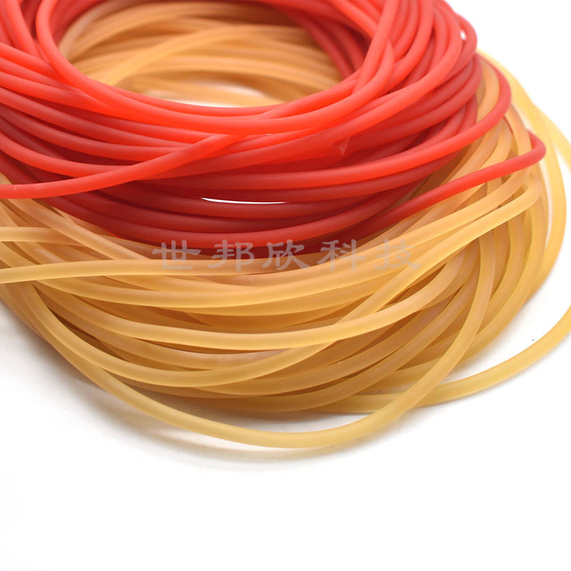 高彈力實(shí)心乳膠條 實(shí)心乳膠管 乳膠絲