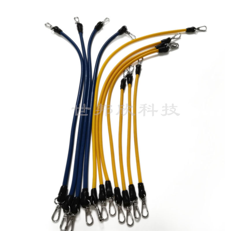 健身拉力器用乳膠狗扣套裝高彈力