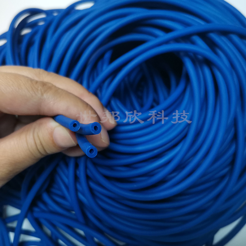 藍色乳膠管1.7×4.5mm高彈力皮筋